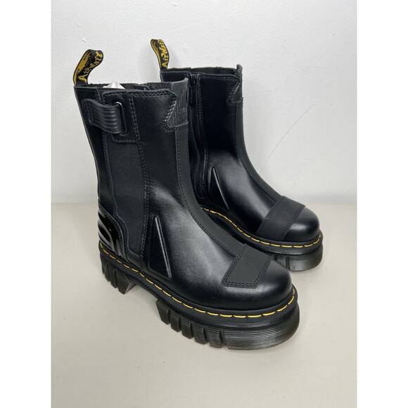Dr. Martens Audrick Leather Chelsea Hi Platform Boots Women’s Size 6